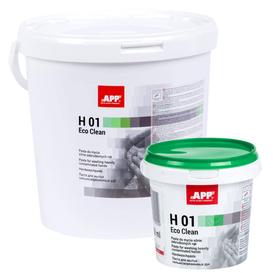 

Паста для мытья сильно загрязненных рук "H01 ECO Clean", APP, 500ml, 090202