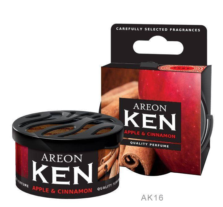 

Ароматизатор Консервы сухие Areon Ken Apple & Cinnamon Яблоко-корица AK16
