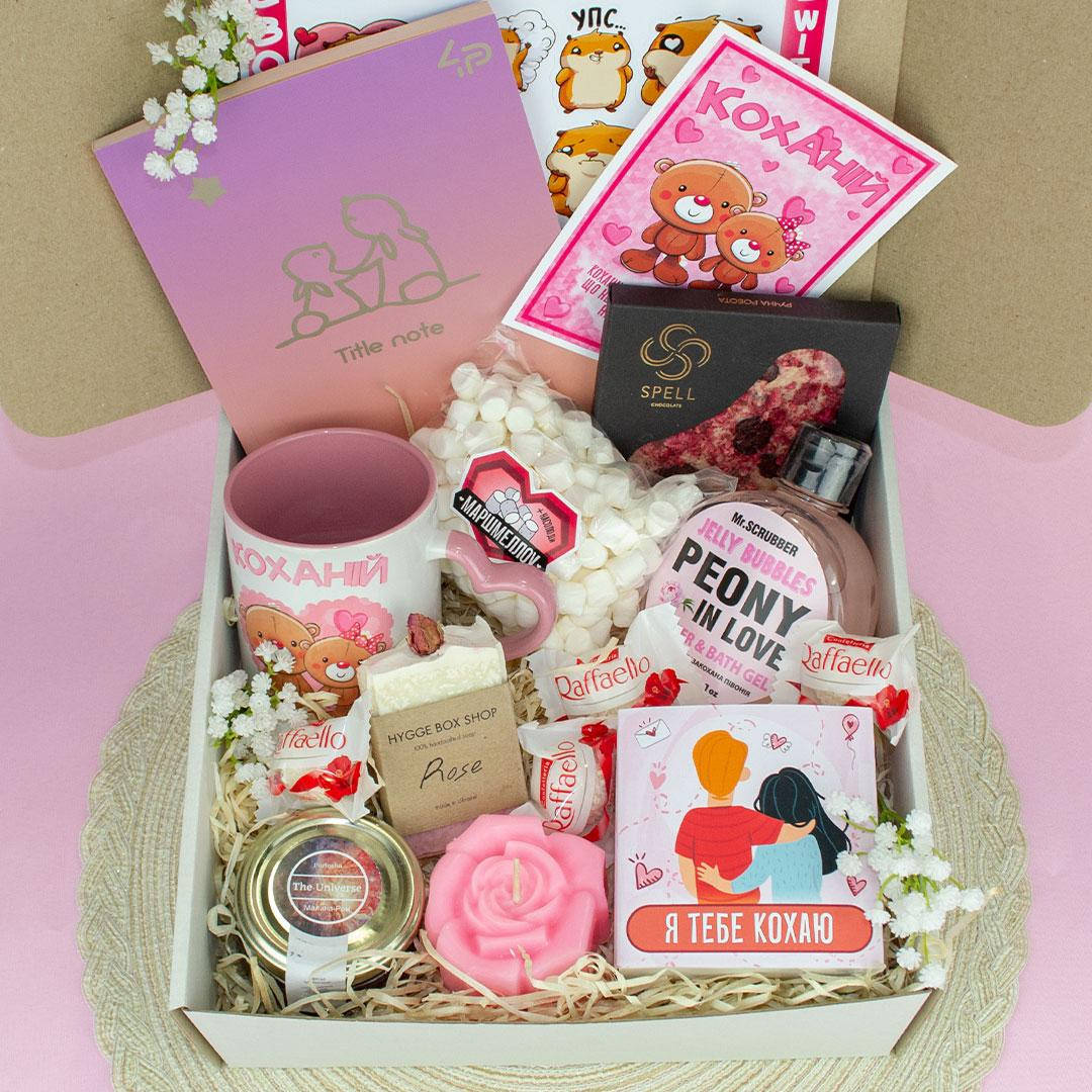 

Подарочный набор для девушки и жены Бокс Pink Dream