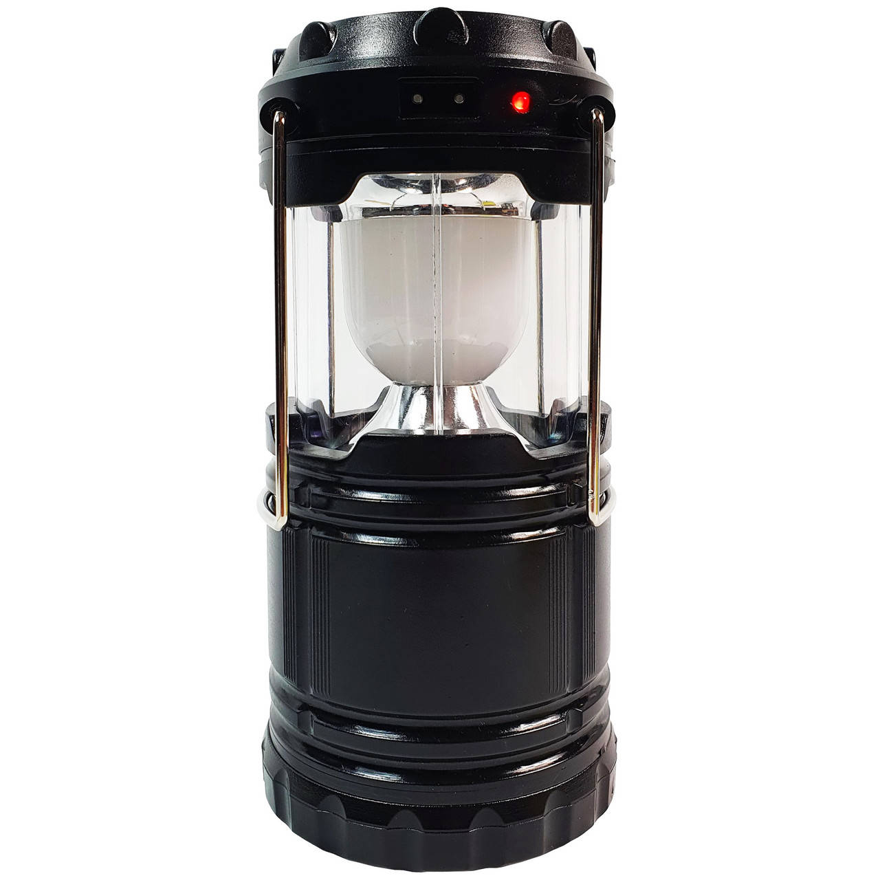 

Фонарик на солнечной батарее, Черный