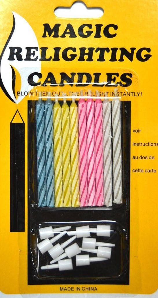 

Свечи на торт маленькие незадуваемые