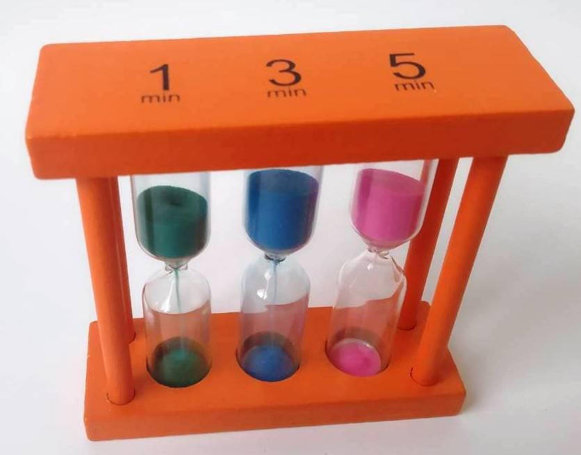 

Песочные часы на 1-3-5 мин деревянные детские