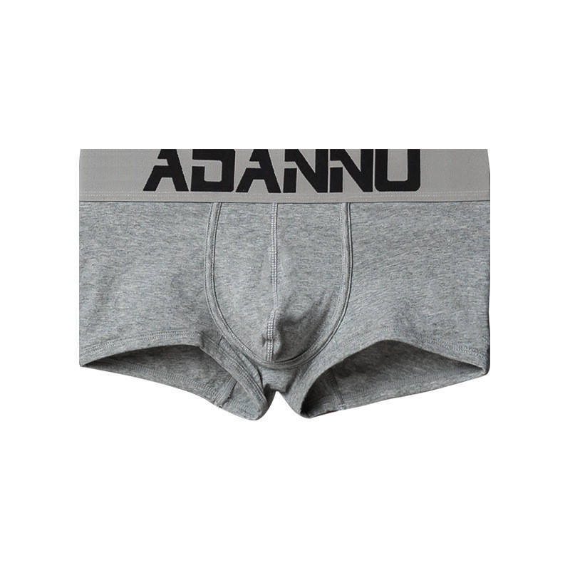 

Мужские трусы боксеры ADANNU (мужские хипсы транки) XL, Серый