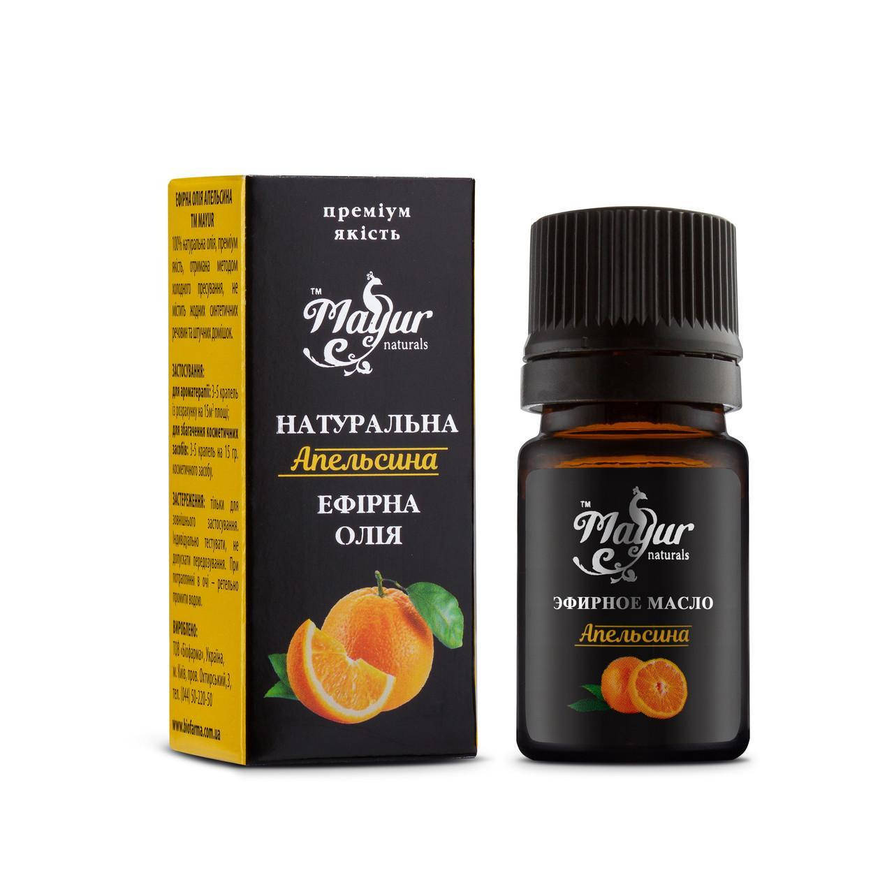 

Эфирное масло Апельсина TM Mayur 5 мл