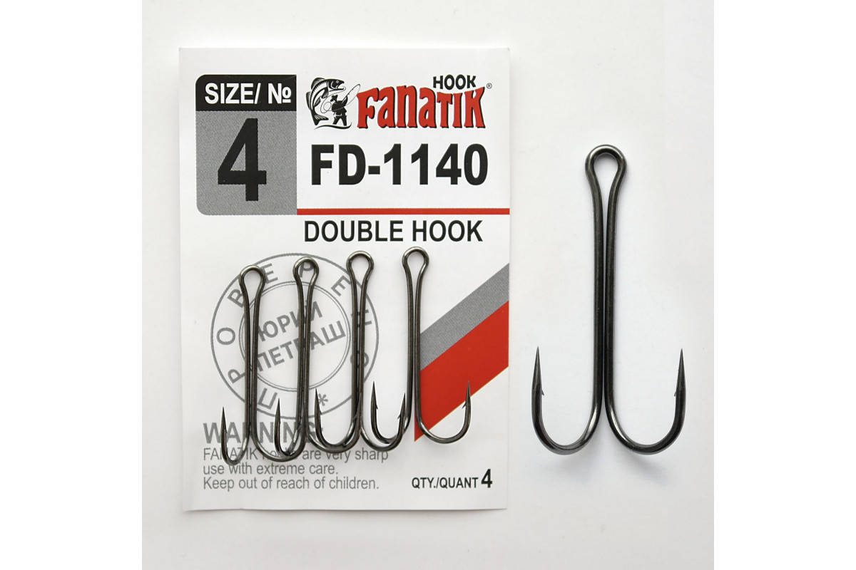 

Двойной крючок Fanatik №4