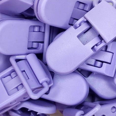 

Клипса пластиковая Сиреневый