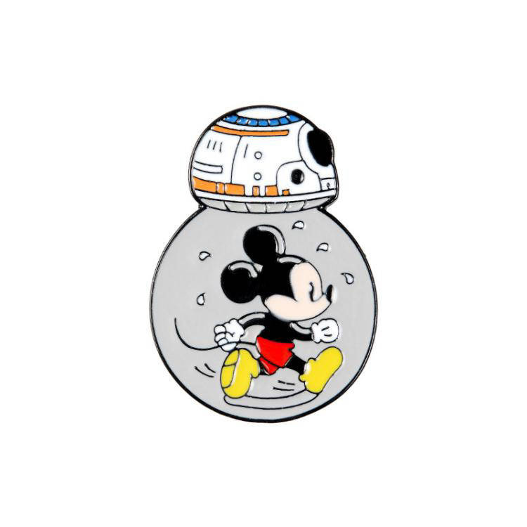 

"Микки Маус в BB-8 (Звездные войны)" значок (пин) металлический