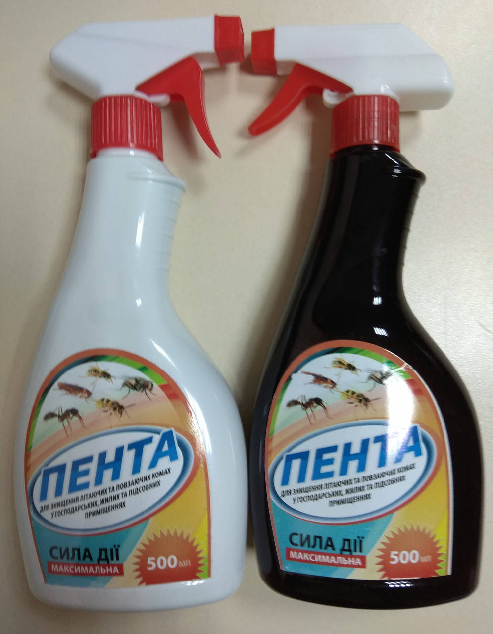 

Спрей інсектицидний Пента ОРИГІНАЛ (від комах) широкого спектра дії 500 мл