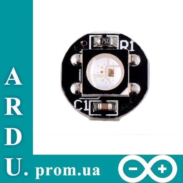 

Управляемый RGB светодиод WS2812B на плате, LED NeoPixel [#A-10]