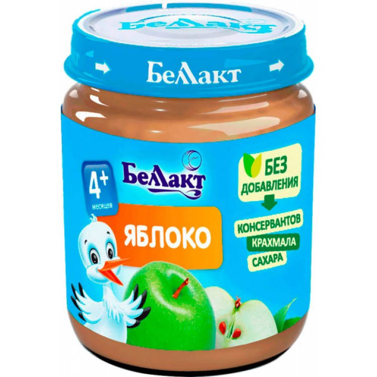 

Пюре Беллакт из Яблок от 4 месяцев 100 гр