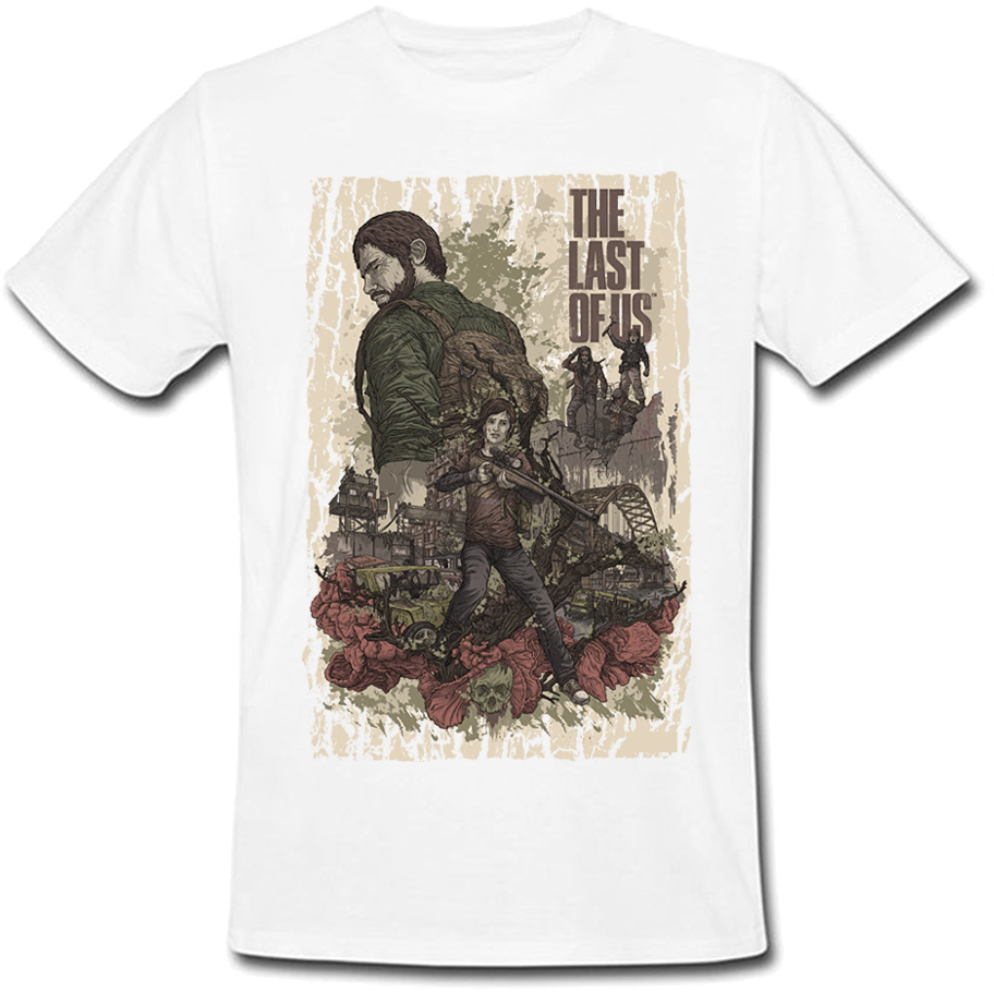 

Футболка The Last Of Us (белая) L