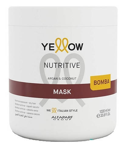 

Yellow Питательная маска для волос Argan and Coconut Hair Mask 1000мл