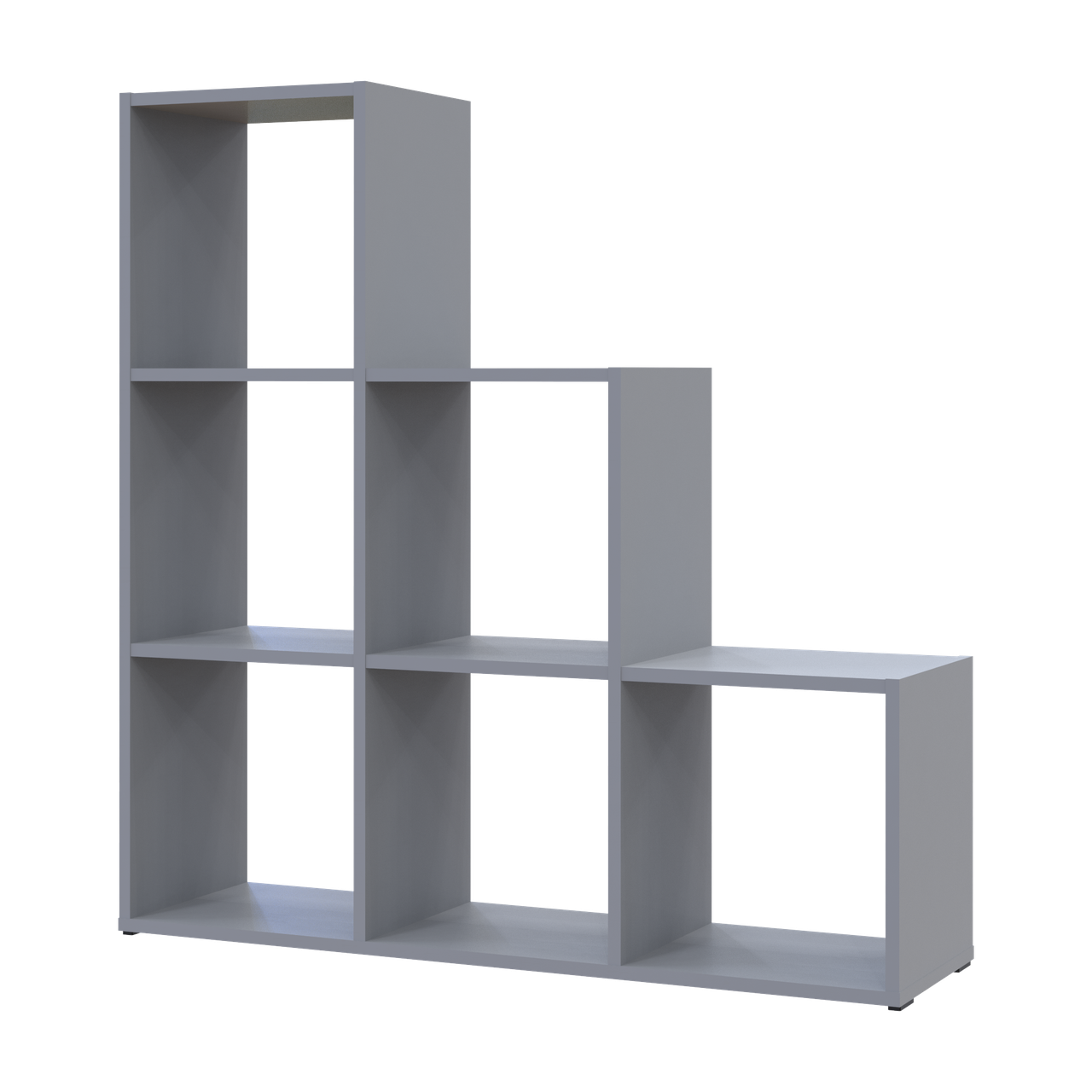 Стелаж Doros Степ 3х3 Сірий відкритий 102.6х28.8х106.1 (41516178) 2