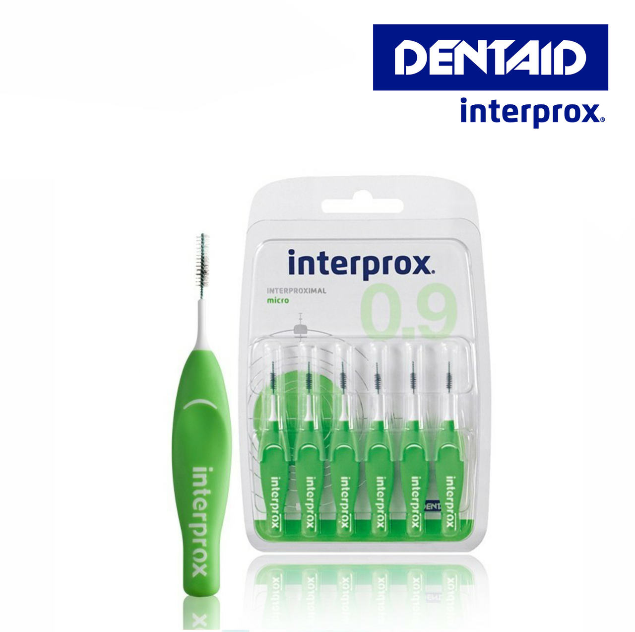 

Щетка межзубная INTERPROX 4G MICRO, 0.9 мм, 6 шт., Черный