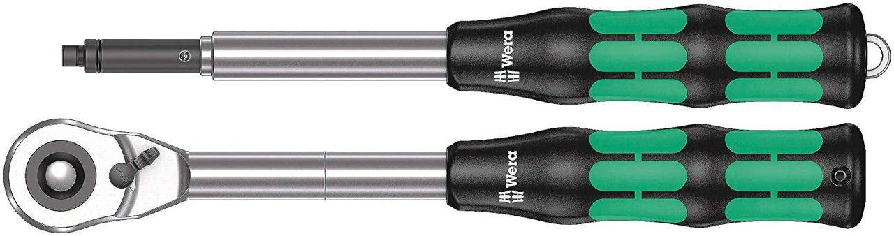 

Трещотка для головок Wera Zyklop HYBRID с удлинителем 1/2", 72 зуба