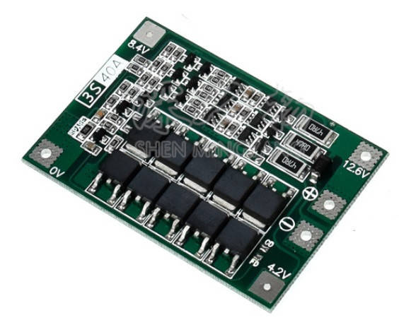 

BMS 3S/40А c балансом для Li-ion 12.6V