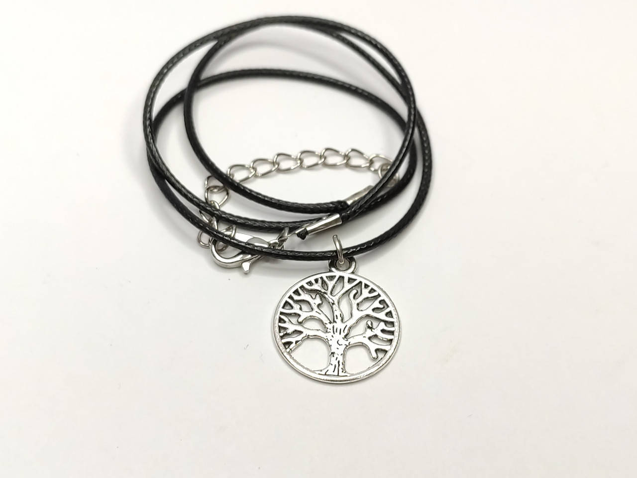 

Кулон дерево жизни металлический на шнурке (Иггдрасиль)