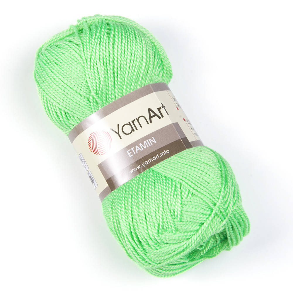 

YarnArt Etamin № 457 ультра-зеленый, Зелёный
