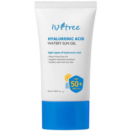 

Увлажняющий солнцезащитный гель ISNTREE Hyaluronic Acid Watery Sun Gel SPF 50+ PA++++
