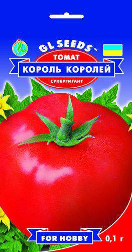 

Томат Король Королей сорт супергигант среднепоздний очень сочный плотный салатный, упаковка 0,1 г