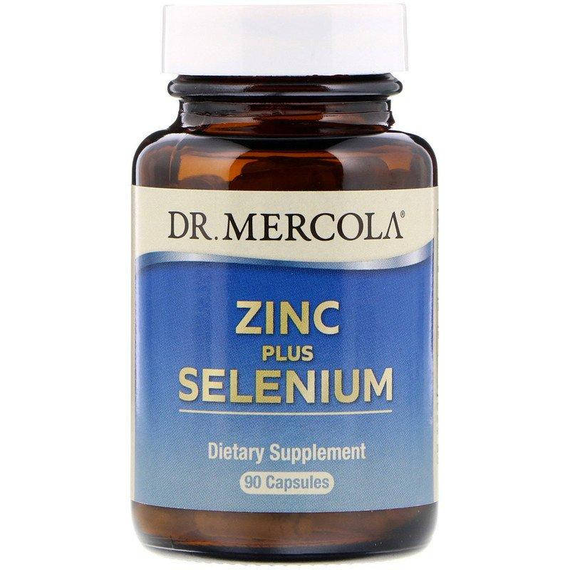 

Цинк плюс селен, Zinc Plus Selenium, Dr. Mercola, 90 капсул (MCL-03152)