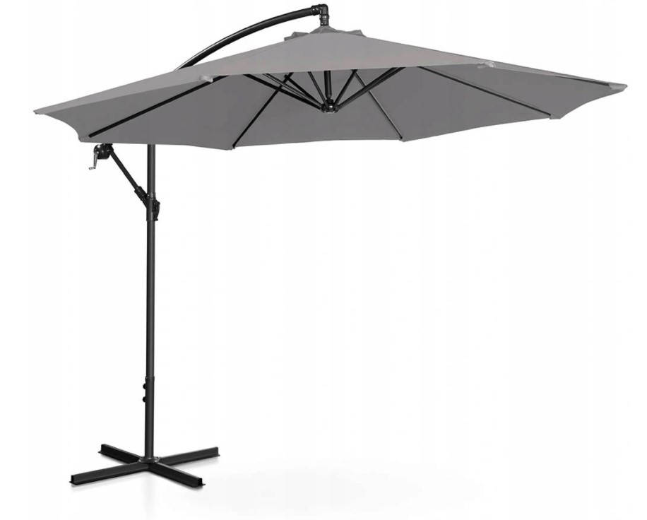 

Зонт садовый угловой с наклоном Avko Grey 3 метра, Серый
