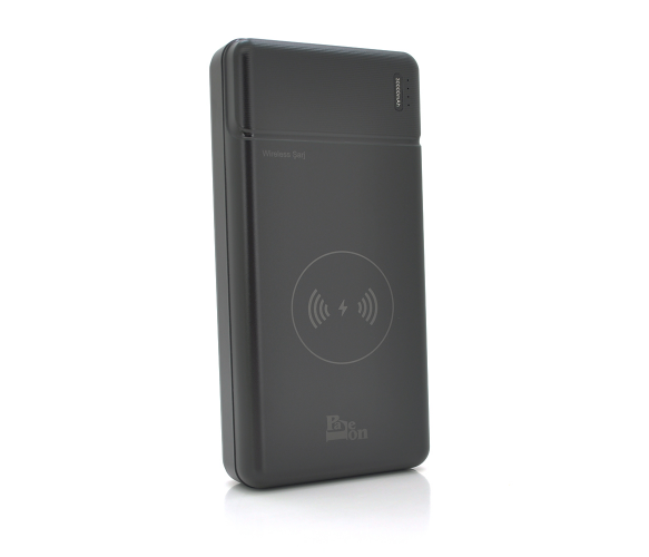 

Power bank PLO-30 с беспроводной зарядкой 30000mAh, Black