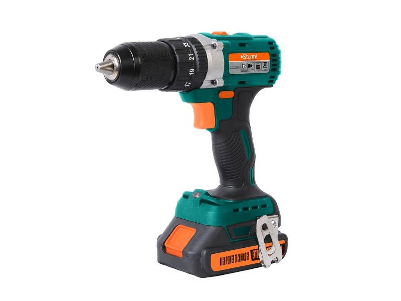 

Шуруповерт аккумуляторный c бесщеточным двигателем Sturm CD3220BLI