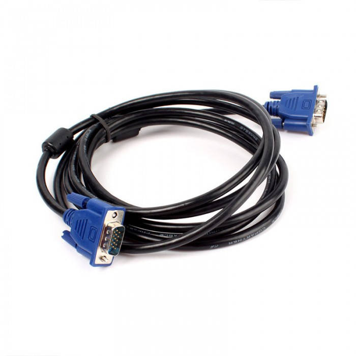 

Кабель VGA папа папа 2 феррита 3м 3m
