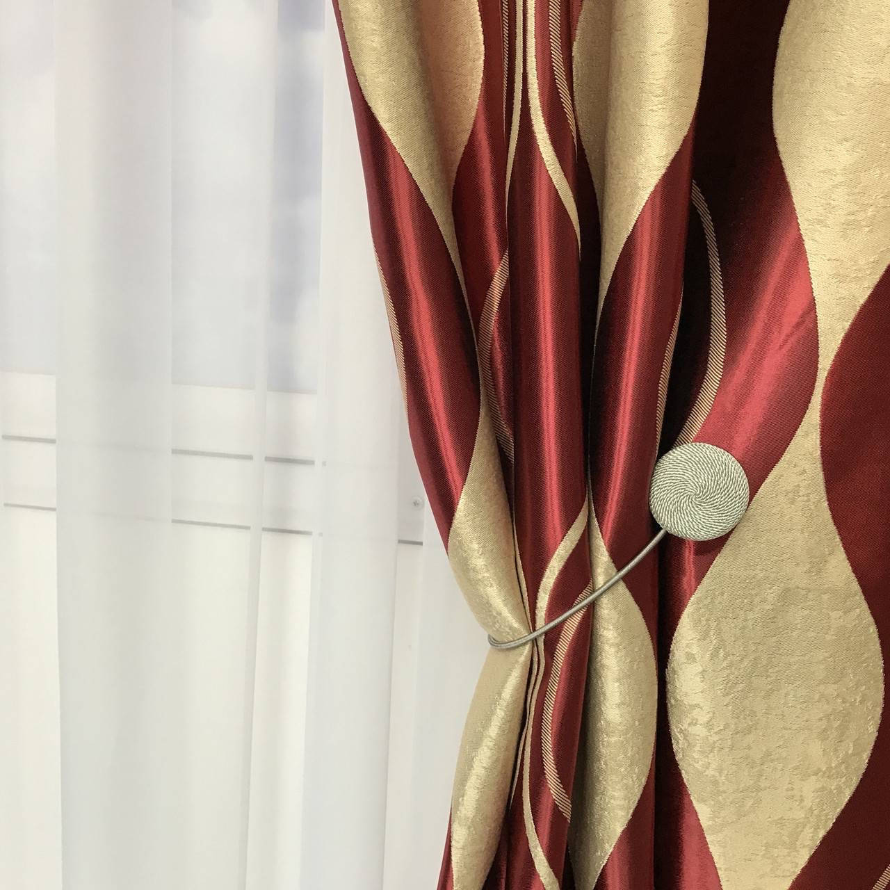 

Готовые шторы в зал, спальню Элипс SH 209, Разные цвета