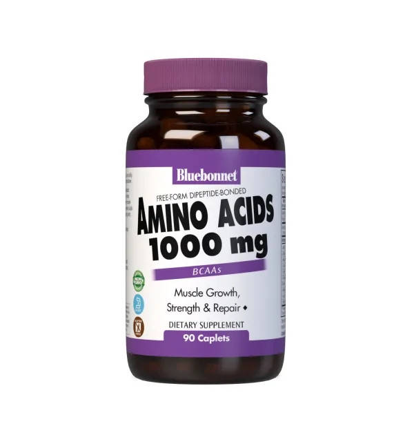 

Аминокислота Bluebonnet Amino Acid 1000 mg, 90 каплет