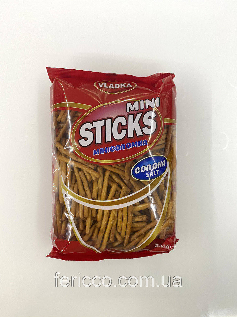 

Міні соломка солона Mini Sticks TM VLADKA 230г