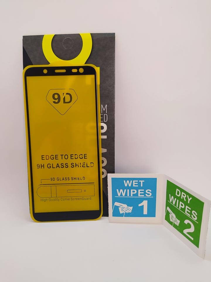 

Захисне скло Samsung A6 2018 (Full Glue 21D) защитное стекло, Черный