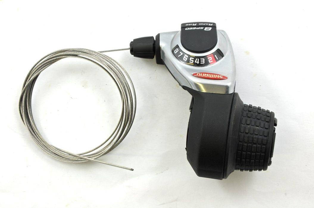 

Шифтер Shimano SL-RS40 Rapid Rise правая, 8шв, черный/серебристый (SL-RS40)