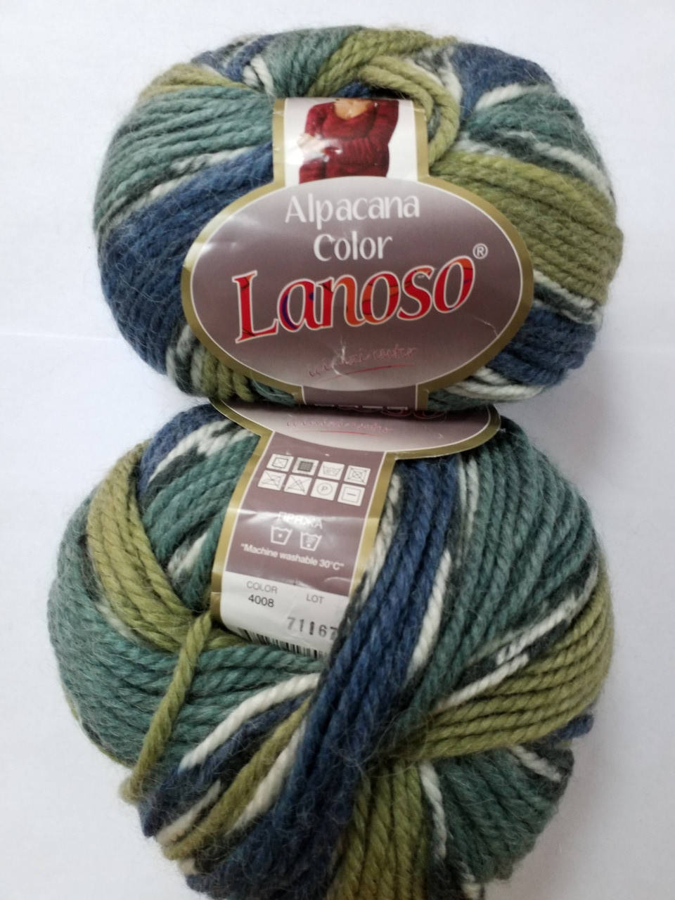 

Пряжа для ручного вязания Alpacana color