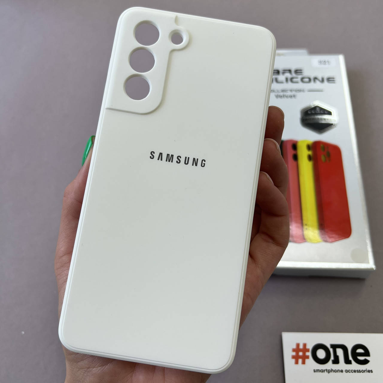 

Чехол для Samsung Galaxy S21 с микрофиброй защитой для камеры чехол на телефон самсунг с21 белый S1Q