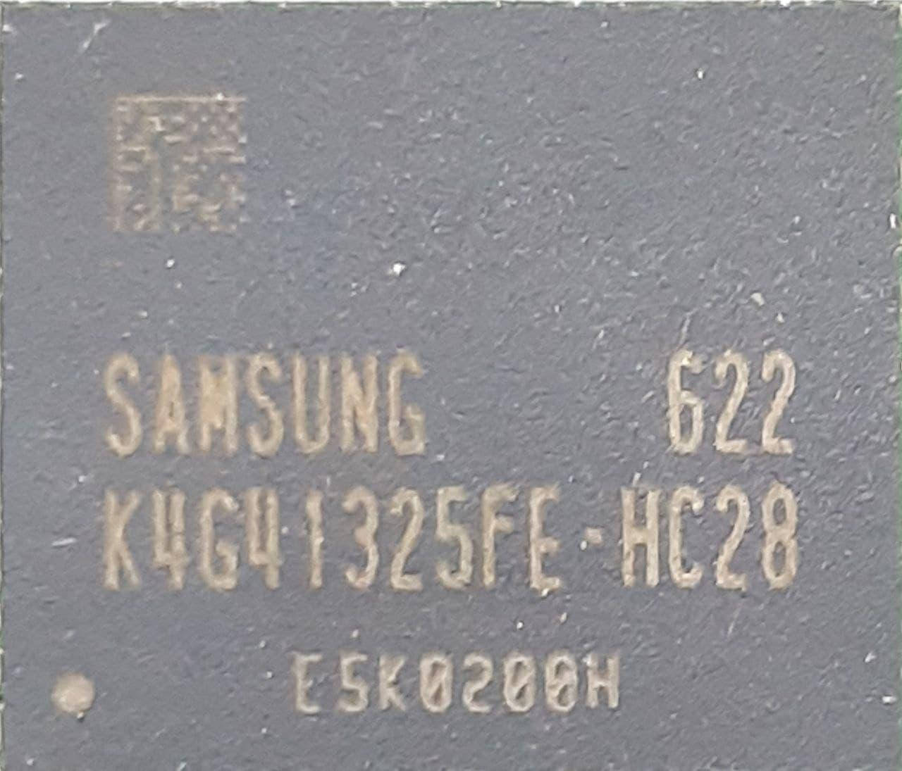 

Видеопамять K4G41325FE-HC28 DDR5, 1 шт.