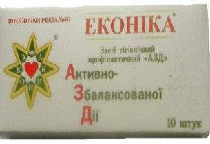 

Свечи Эконика АСД (Активно-сбалансированного действия) 10 шт