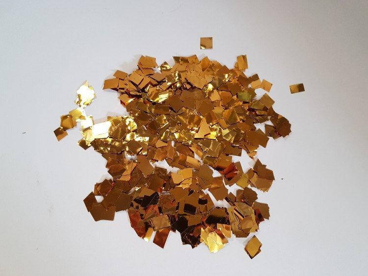 

Конфетти КВАДРАТИКИ - ЗОЛОТЫЕ. Упаковка 10 грамм