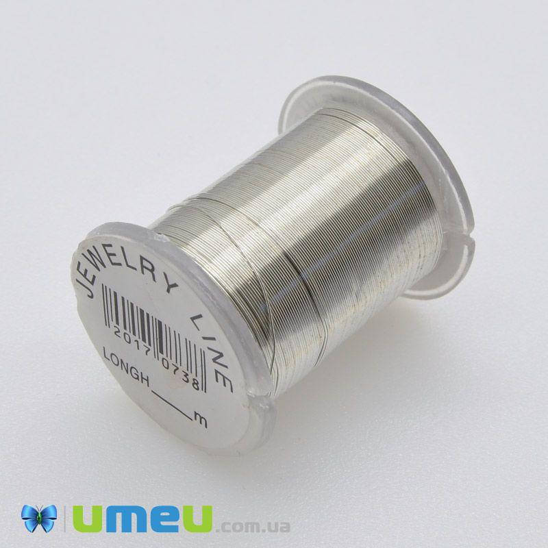 

Проволока медная, 0,3 мм, Серебристая, 1 катушка (10 м) (LES-044636)