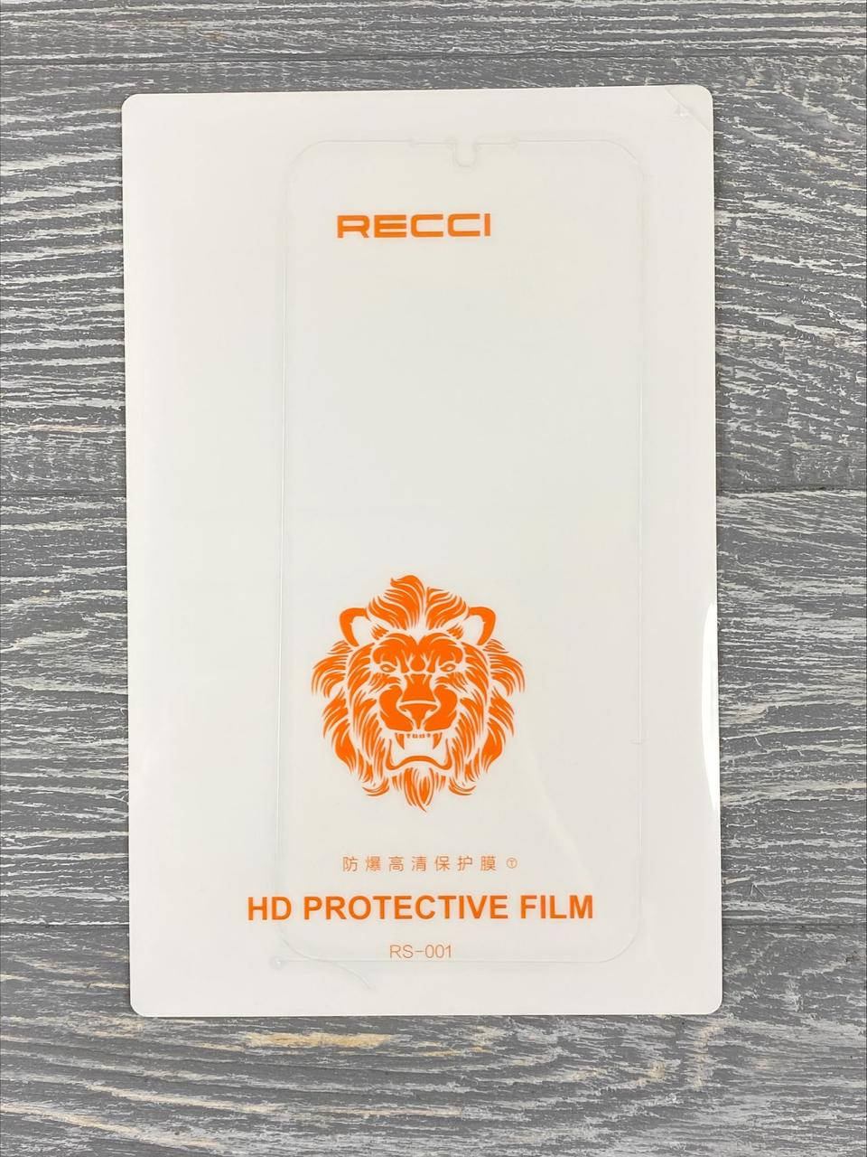

Защитная гидрогелевая пленка Recci для Realme C25Y (на реалми ц25у) глянцевая