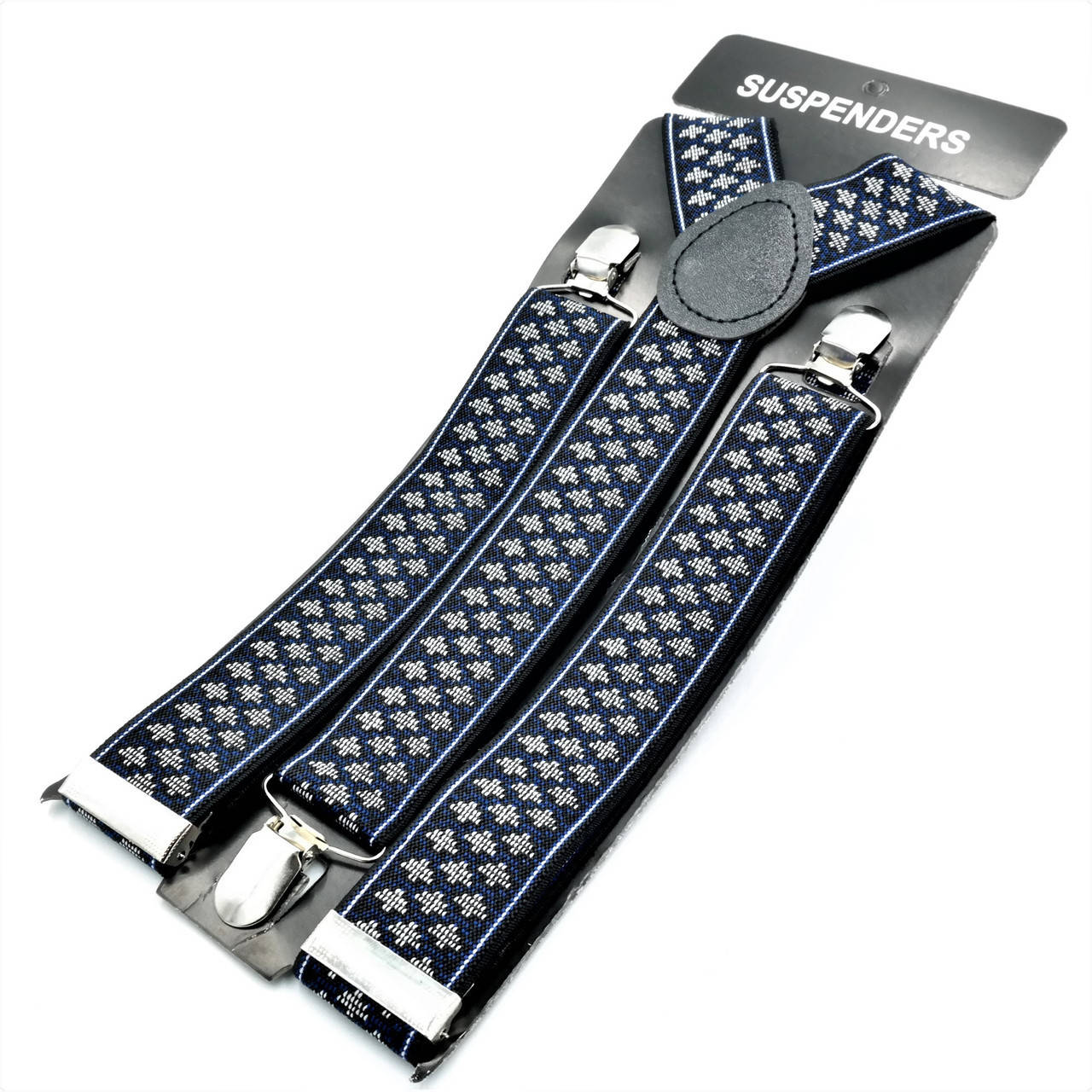 

Подтяжки Weatro 0022Y-new Синие с рисунком