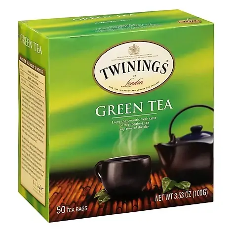 

Чай зелений Твайнінгс Twinings Green Tea 50пак.