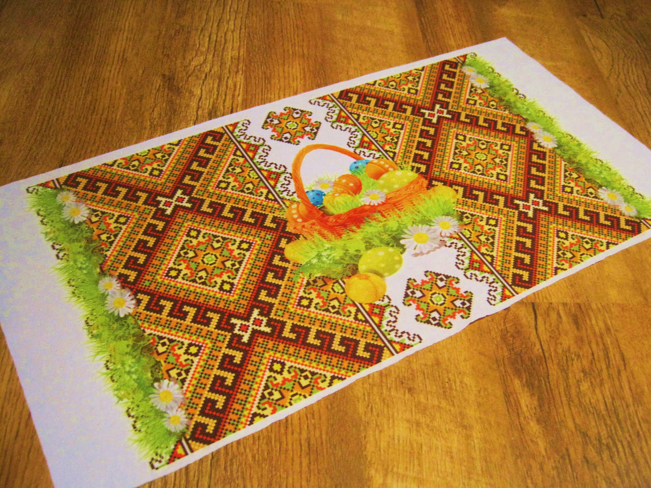 

Салфетка пасхальная текстильная