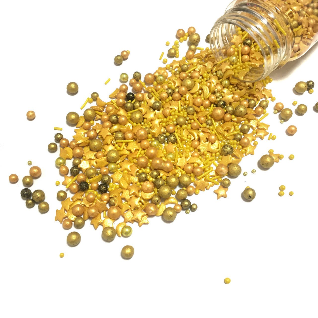 

Посыпка кондитерская ассорти золотая ночь (100г)