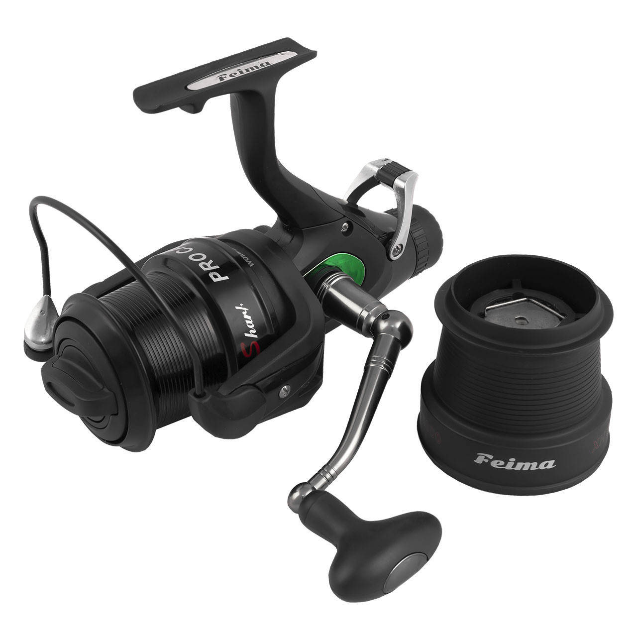 

Катушка карповая Feima Shark ProCarp HX 7+1, Черный