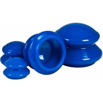 

Силиконовые массажные банки 4 шт.