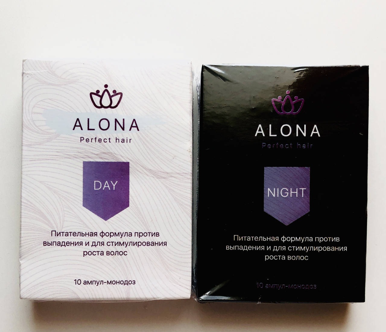 

ALONA - против выпадения и для стимулирования роста волос (АЛОНА День/ночь )10амп.