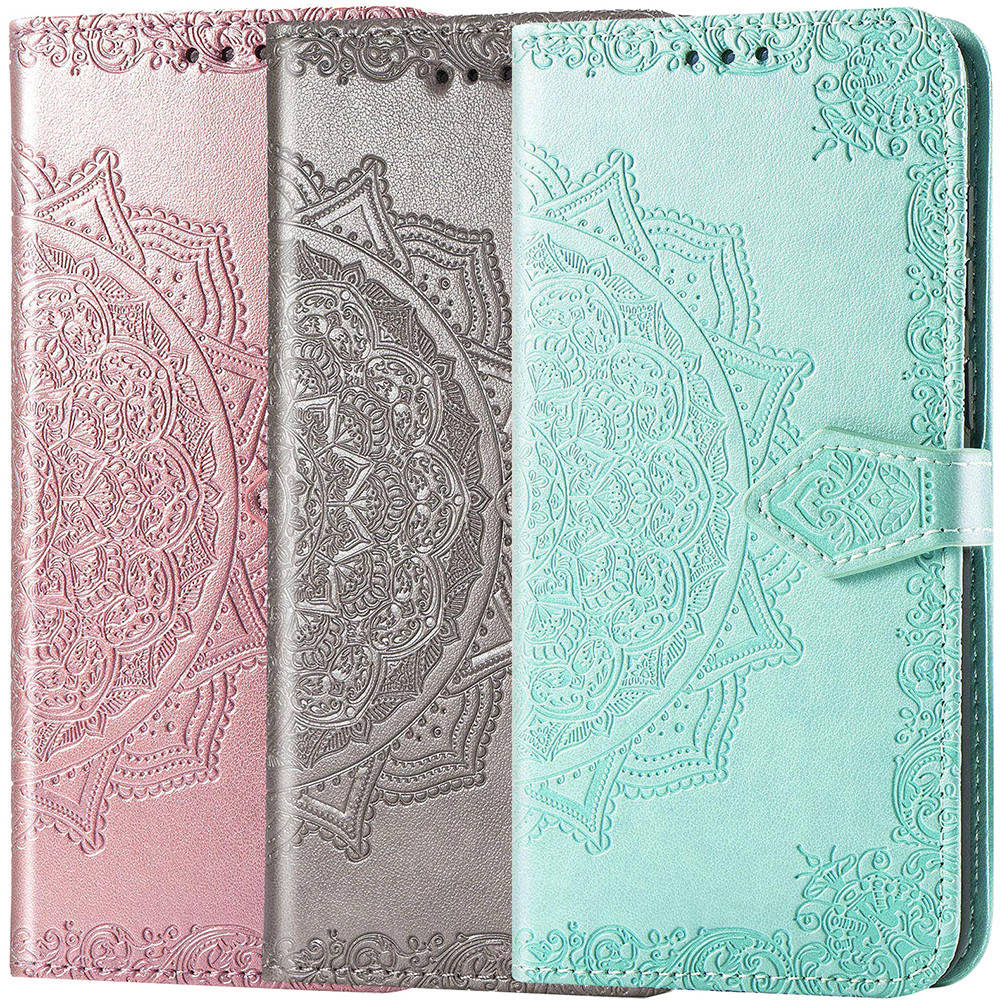 

Кожаный чехол (книжка) Art Case с визитницей для Xiaomi Redmi 9C, Черный