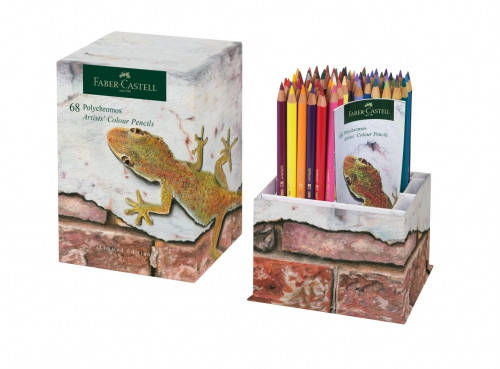 

Набор цветных карандашей Faber Castell POLYCHROMOS 68 цветов ЛИМИТИРОВАННАЯ СЕРИЯ КАРТОННАЯ КОРОБКА (210050)